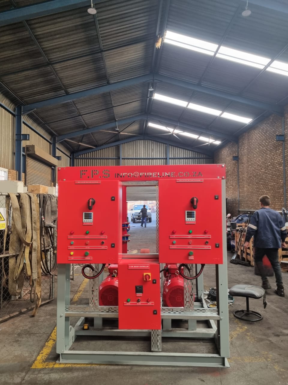 Pump Control Panel Front