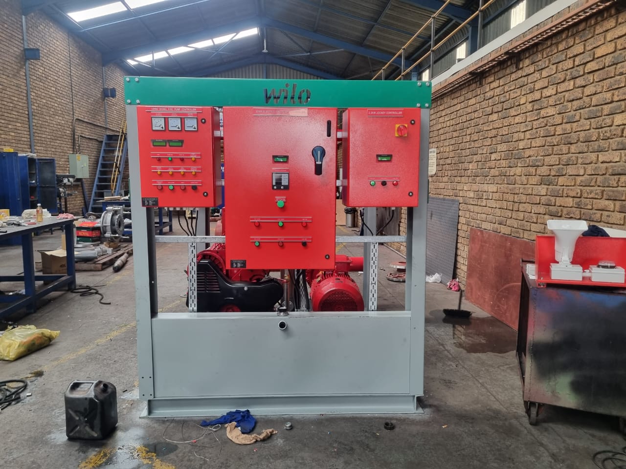Wilo Control Panel Front